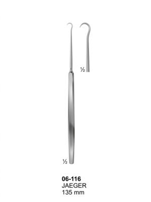 Sirgikal 06-116 JAEGER Fine Wound Retractors Dura and Skin Retractors