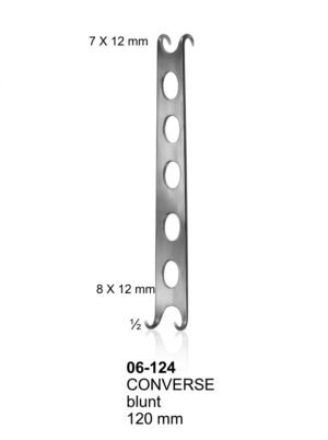 Sirgikal 06-124 CONVERSE Fine Wound Retractors Dura and Skin Retractors