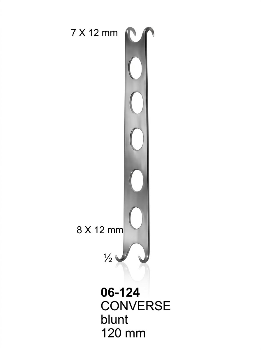 Sirgikal 06-124 CONVERSE Fine Wound Retractors Dura and Skin Retractors