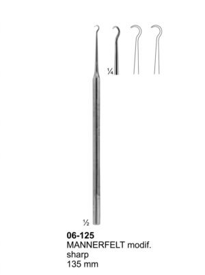 Sirgikal 06-125 MANNERFELT Retractors With treangle handle