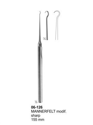 Sirgikal 06-126 Retractors With treangle handle