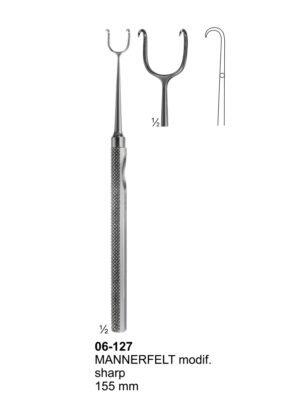 Sirgikal 06-127 Retractors With treangle handle