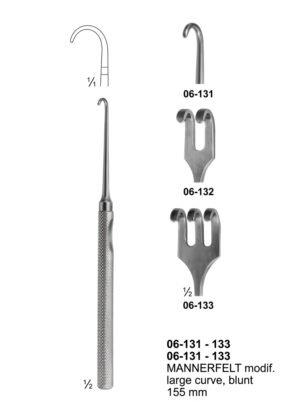 Sirgikal 06-13-1-133 06 131 133 Retractors With treangle handle