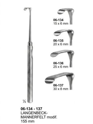 Sirgikal 06-13-4-137 06 134 137 Retractors With treangle handle