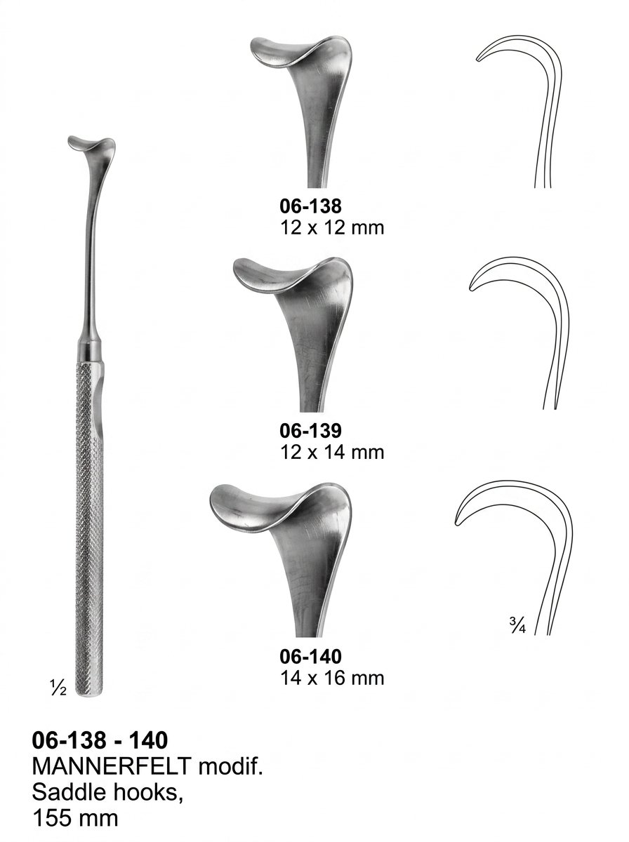 Sirgikal 06-13-8-140 06 138 140 Retractors With treangle handle