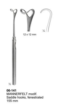 Sirgikal 06-141 Retractors With treangle handle