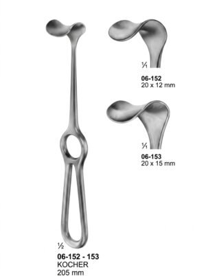 Sirgikal 06-15-2-153 06 152 153 KOCHER Retractors