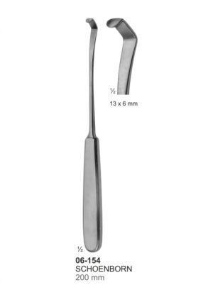 Sirgikal 06-154 SCHOENBORN Retractors