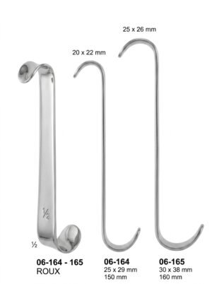Sirgikal 06-16-4-165 06 164 165 ROUX Retractors