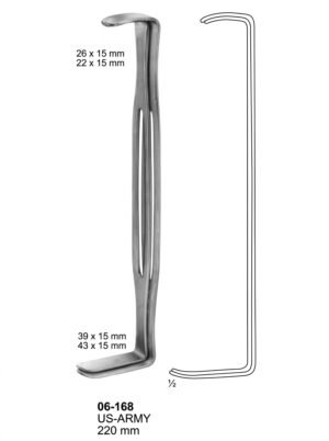 Sirgikal 06-168 Retractors
