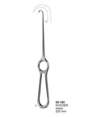 Sirgikal 06-185 KOCHER Bone Retractors and Retractors
