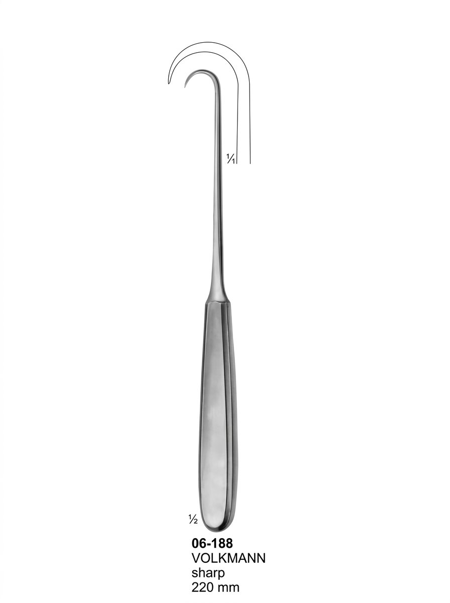 Sirgikal 06-188 VOLKMANN Bone Retractors and Retractors