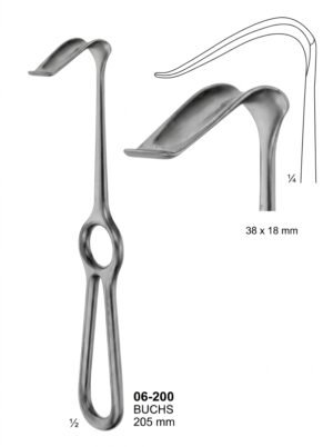 Sirgikal 06-200 BUCHS Retractors