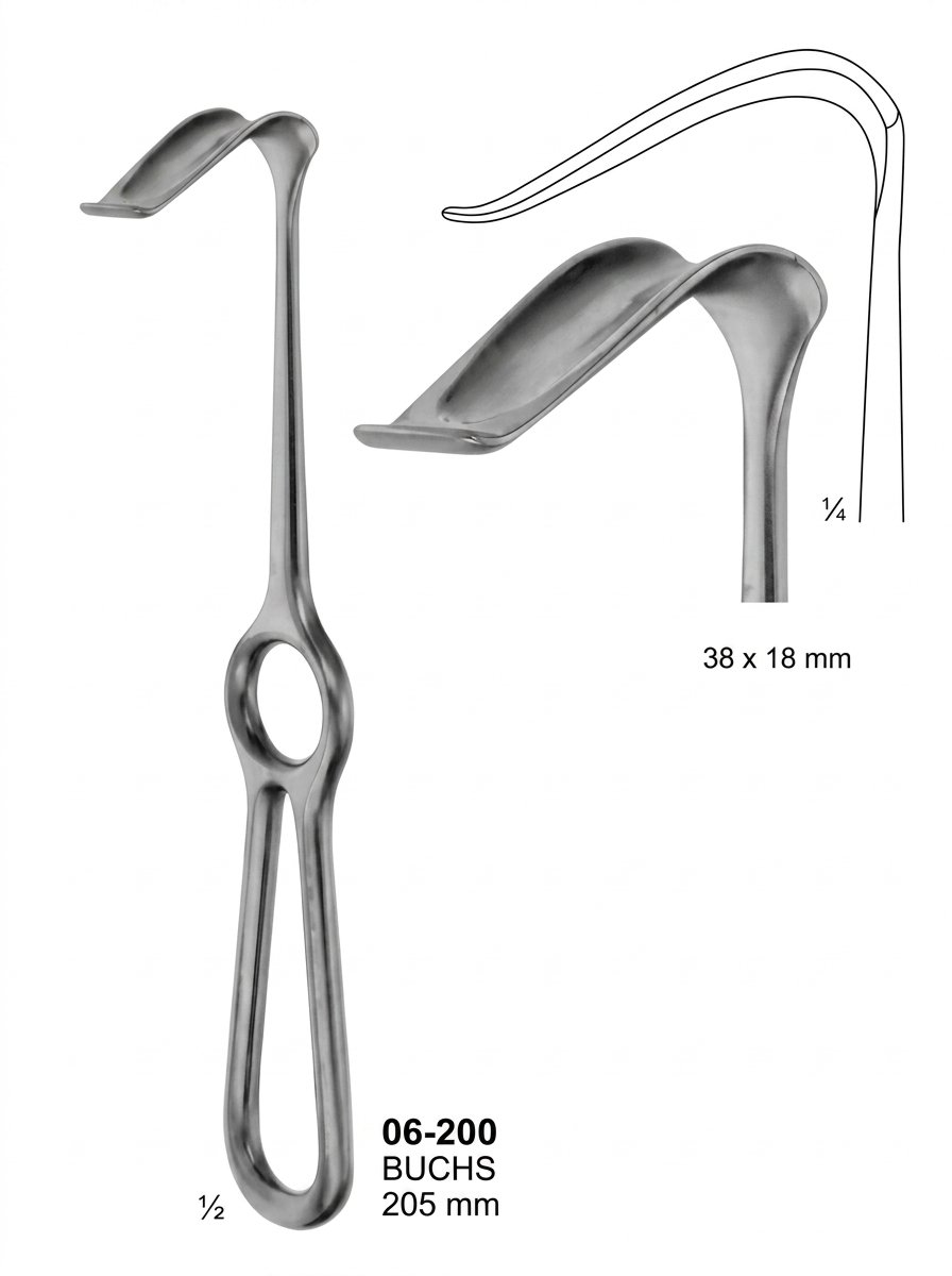 Sirgikal 06-200 BUCHS Retractors