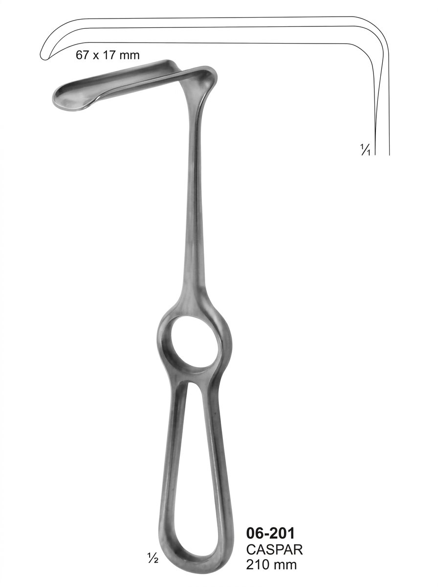 Sirgikal 06-201 CASPAR Retractors