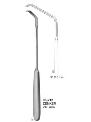 Sirgikal 06-212 ZENKER Retractors Lung Spatulas