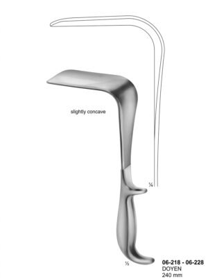 Sirgikal 06-218-to-06 228 DOYEN Retractors Abdominal Retractors