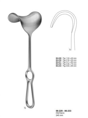 Sirgikal 06-229-to-06 233 Retractors Abdominal Retractors