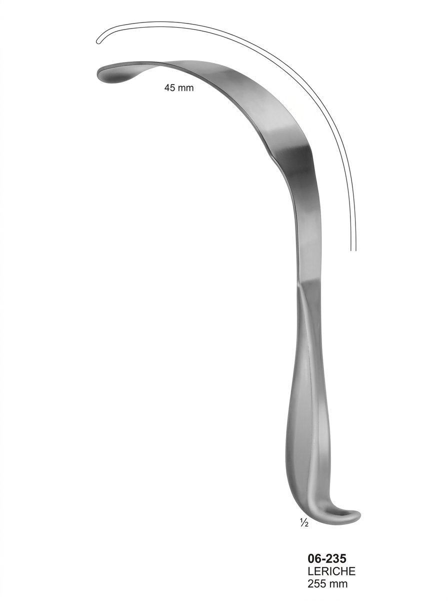 Sirgikal 06-235 LERICHE Abdominal and Intestinal Spatulas