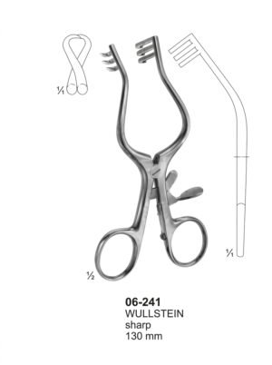 Sirgikal 06-241 WULLSTEIN Self Retaining Retractors