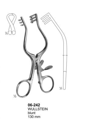 Sirgikal 06-242 WULLSTEIN Self Retaining Retractors