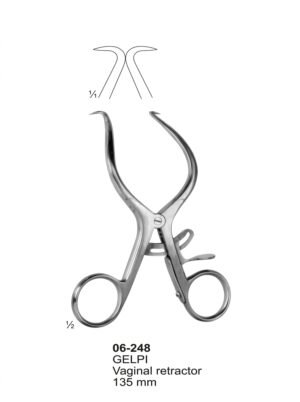Sirgikal 06-248 GELPI Special Retractors
