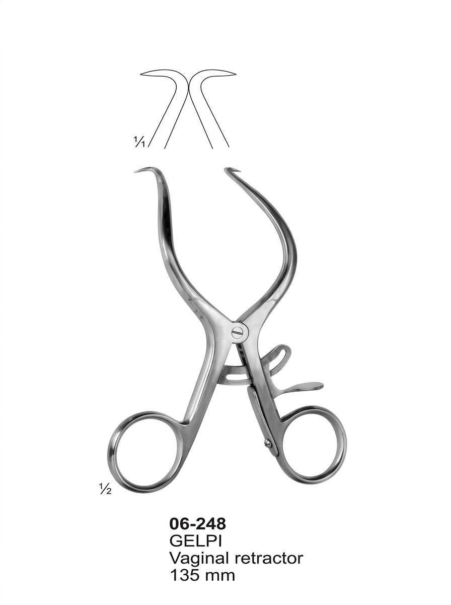 Sirgikal 06-248 GELPI Special Retractors