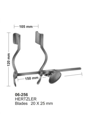 Sirgikal 06-256 HERTZLER Abdominal Retractors
