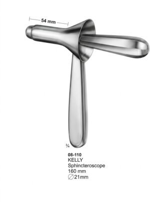 Sirgikal 08-110 KELLY Anuscopes Sphincteroscopes