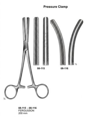 Sirgikal 08-115-08-116 FERGUSSON Haemorrhoidal Forceps