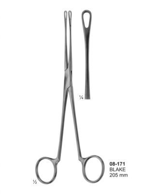 Sirgikal 08-171 BLAKE Gall Stone Forceps