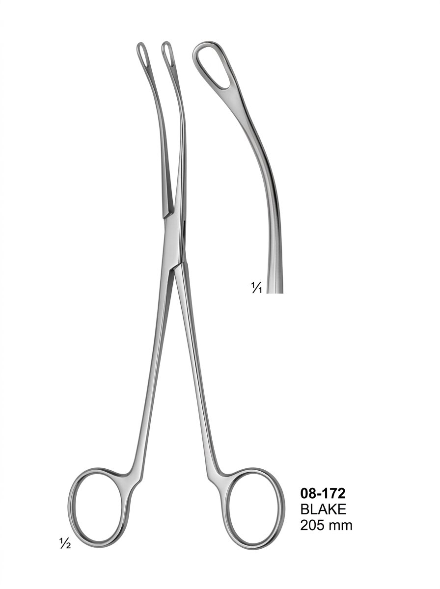 Sirgikal 08-172 BLAKE Gall Stone Forceps