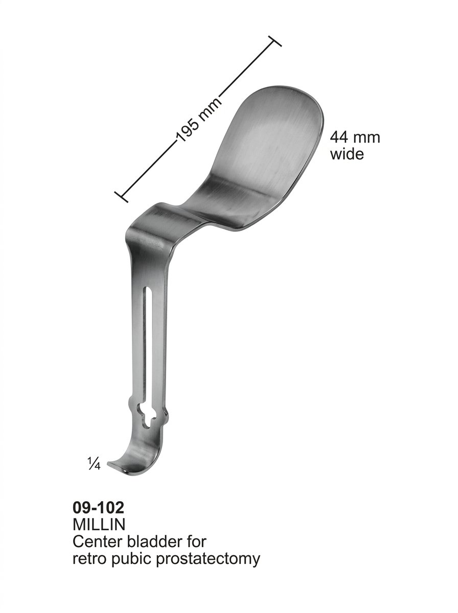 Sirgikal 09-102 MILLIN Bladder Retractors