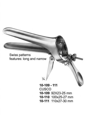 Sirgikal 10-10-9-111 10 109 111 CUSCO Vaginal Specula