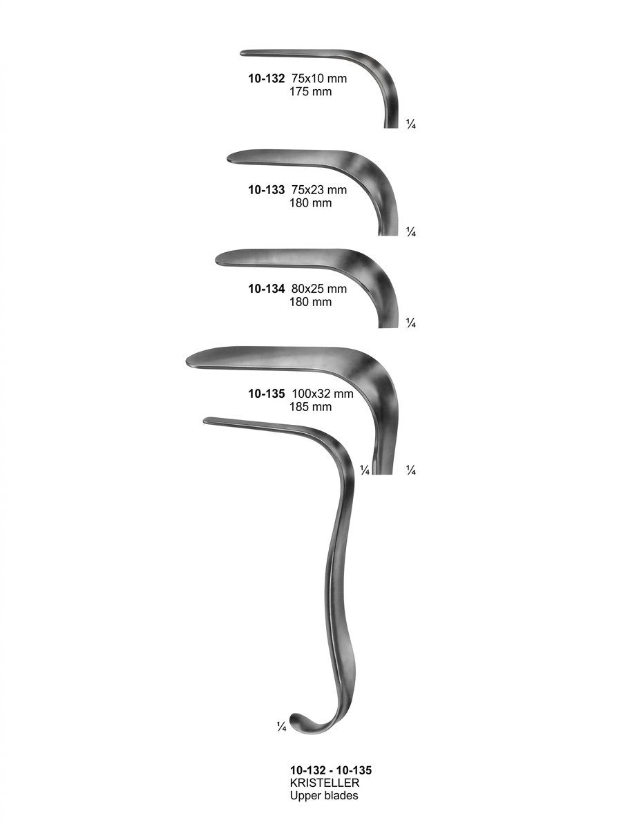 Sirgikal 10-13-2-135 10 132 135 Vaginal Specula upper and lower blades