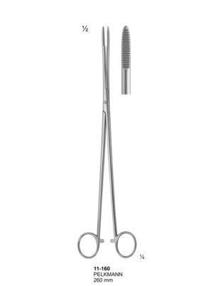 Sirgikal 11-160 KMANN Uterine Dressing Forceps