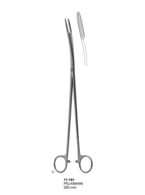 Sirgikal 11-161 PELKMANN Uterine Dressing Forceps