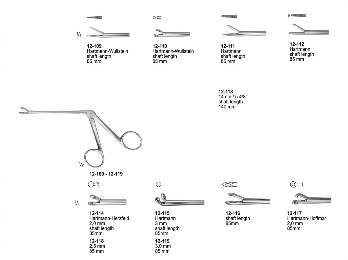 Sirgikal 12-109-12-119 Ear Polypus Forceps