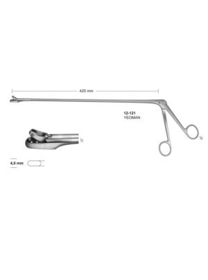 Sirgikal 12-121 Biopsy forceps for rectum