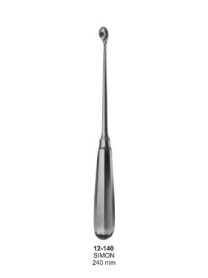 Sirgikal 12-140 SIMON Uterine Scoops