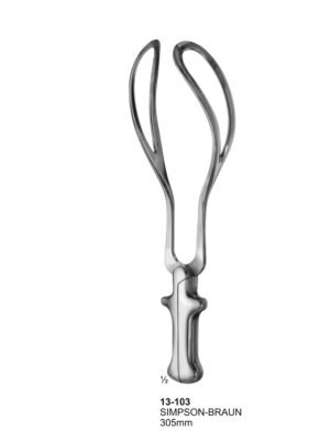 Sirgikal 13-103 SIMPSON BRAUN Obstetrical Forceps