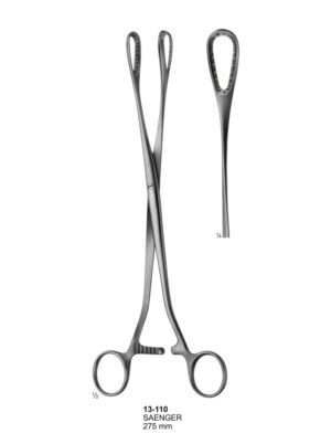 Sirgikal 13-110 SAENGER Obstetrics Placenta and Ovum Forceps