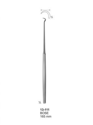 Sirgikal 13-111 BOSE Tound and Tracheal Hooks and Dilators