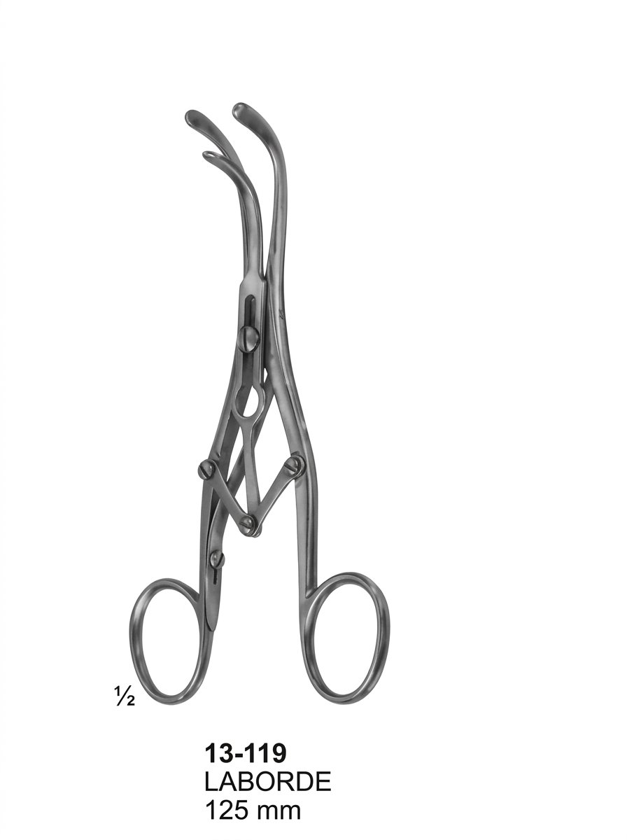 Sirgikal 13-119 LABORDE Tound and Tracheal Hooks and Dilators