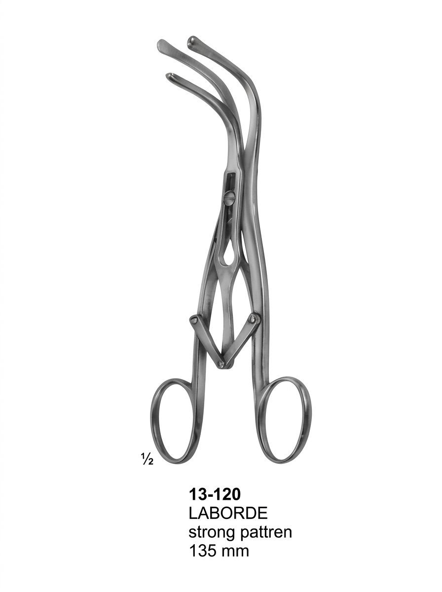 Sirgikal 13-120 LABORDE Tound and Tracheal Hooks and Dilators