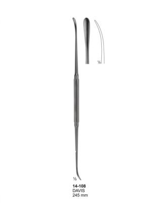 Sirgikal 14-108 DAVIS Vascular Spatulas