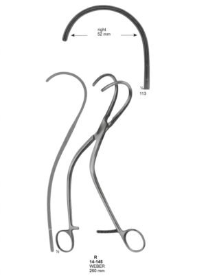Sirgikal 14-145 Aortae Anastomosis Clamps