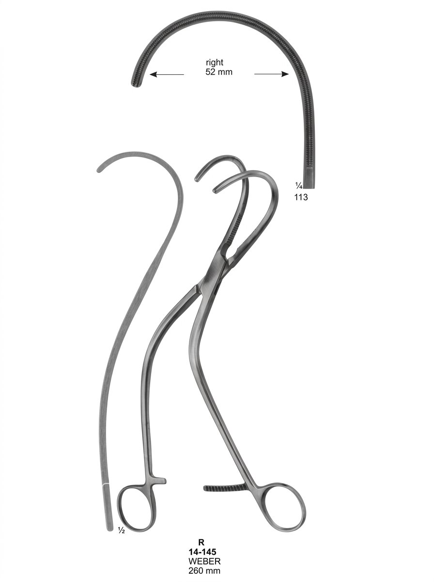 Sirgikal 14-145 Aortae Anastomosis Clamps