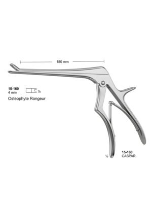 Sirgikal 15-160 CASPAR Rongeurs