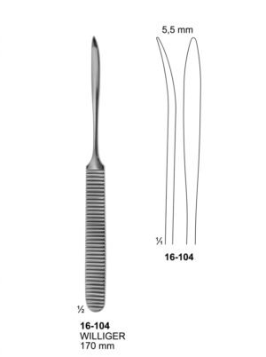 Sirgikal 16-104 WILLIGER 2 Elevators and Bone Levers